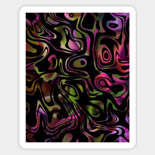 LOOPY Abstract Designs Magnet